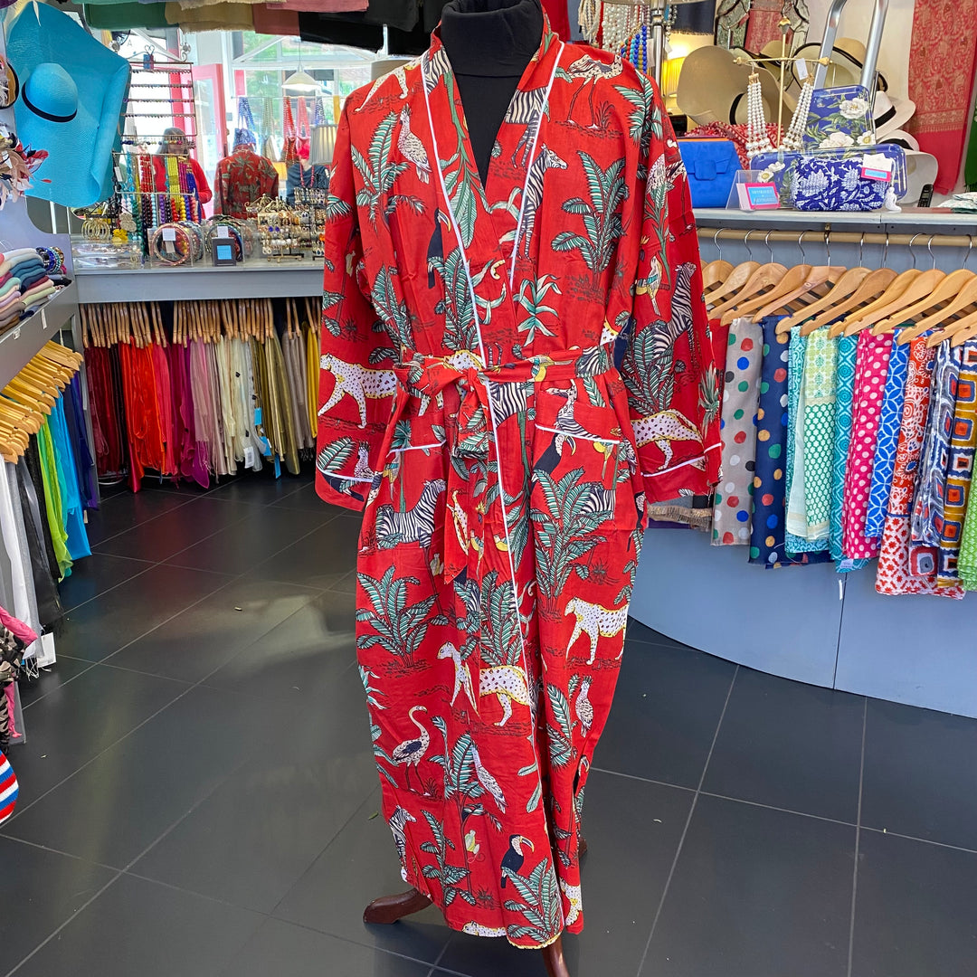 Cotton Dressing Gown