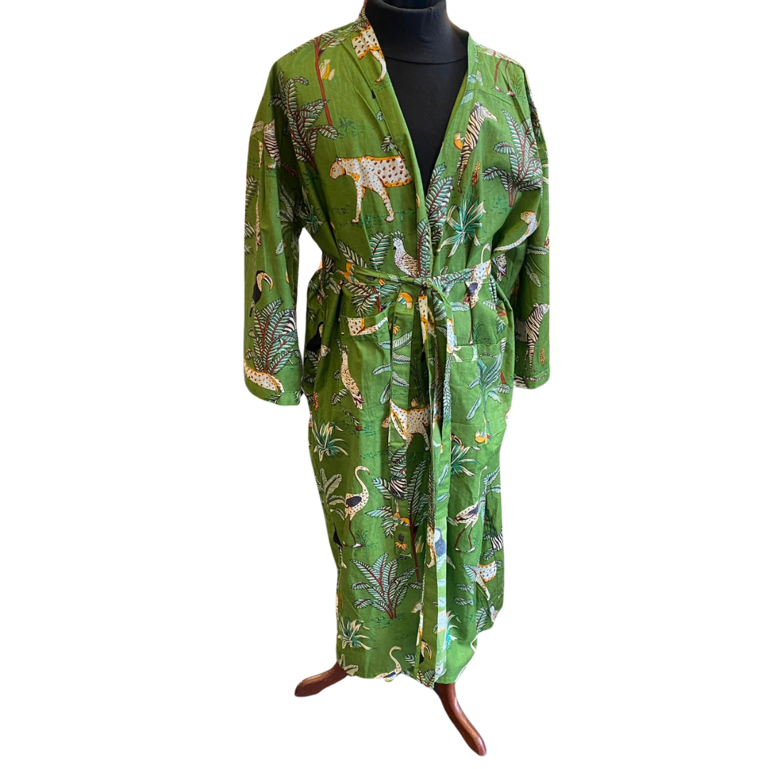 Cotton Dressing Gown