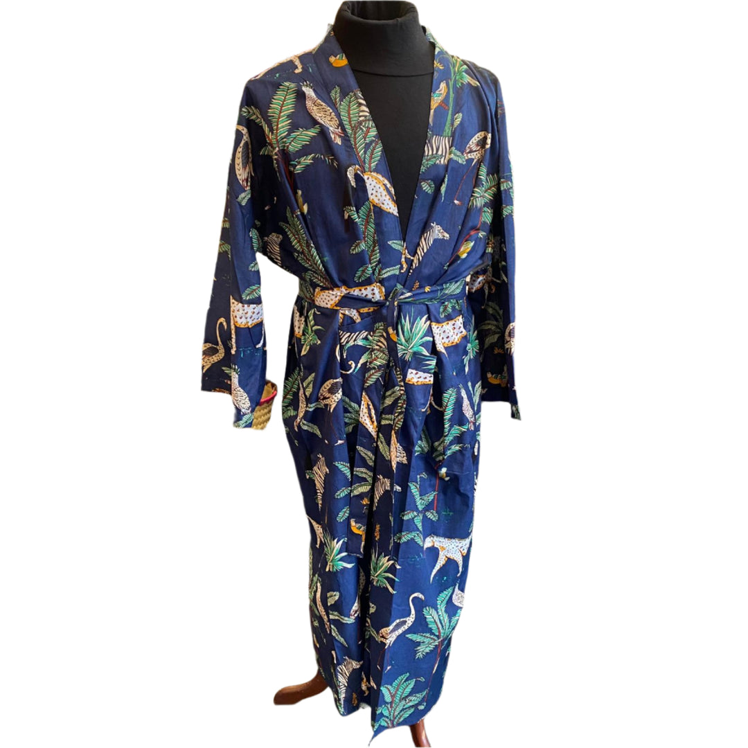 Cotton Dressing Gown